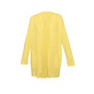 Lezat Loungewear Kora Cotton Tank, Shorts & Robe Sleep Set - Banana