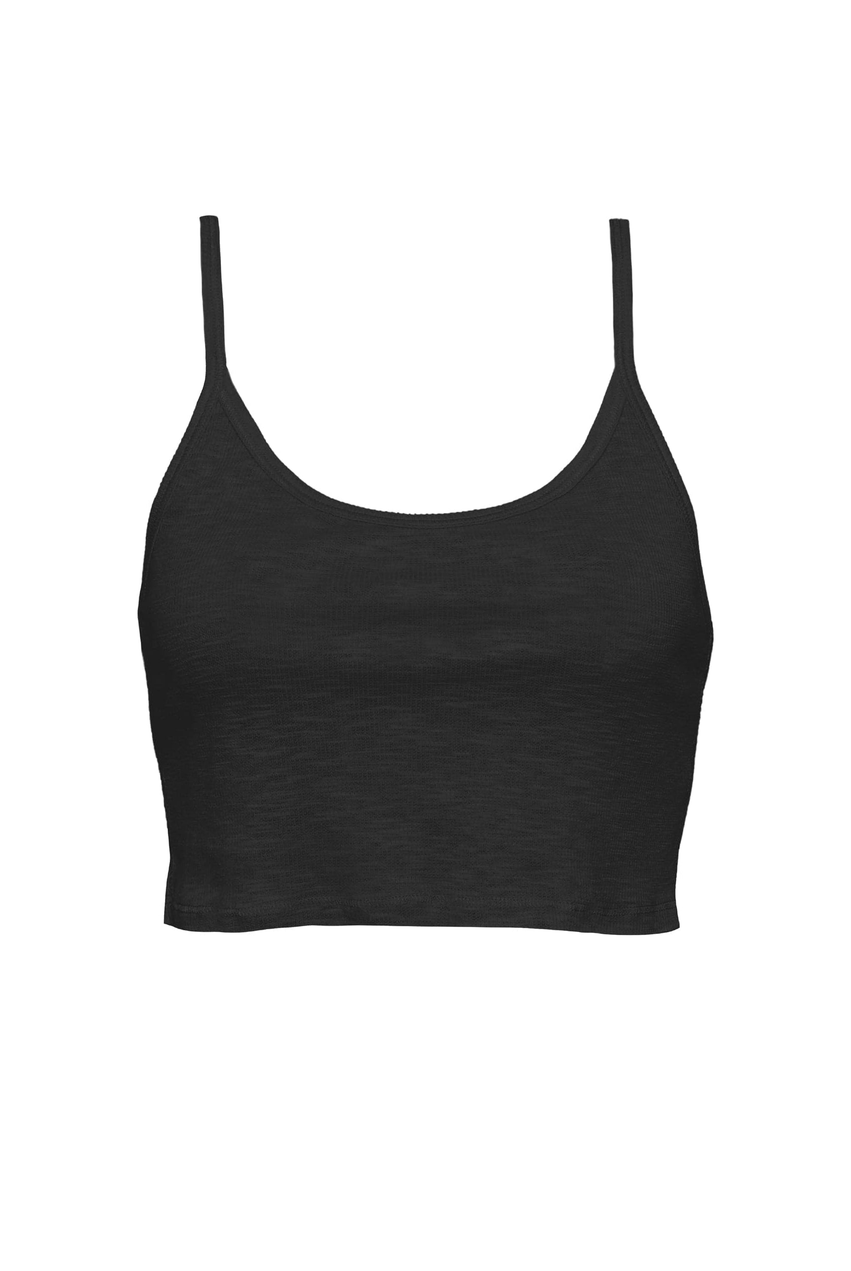 Lezat Loungewear Kora Cotton Tank, Shorts & Robe Sleep Set - Black