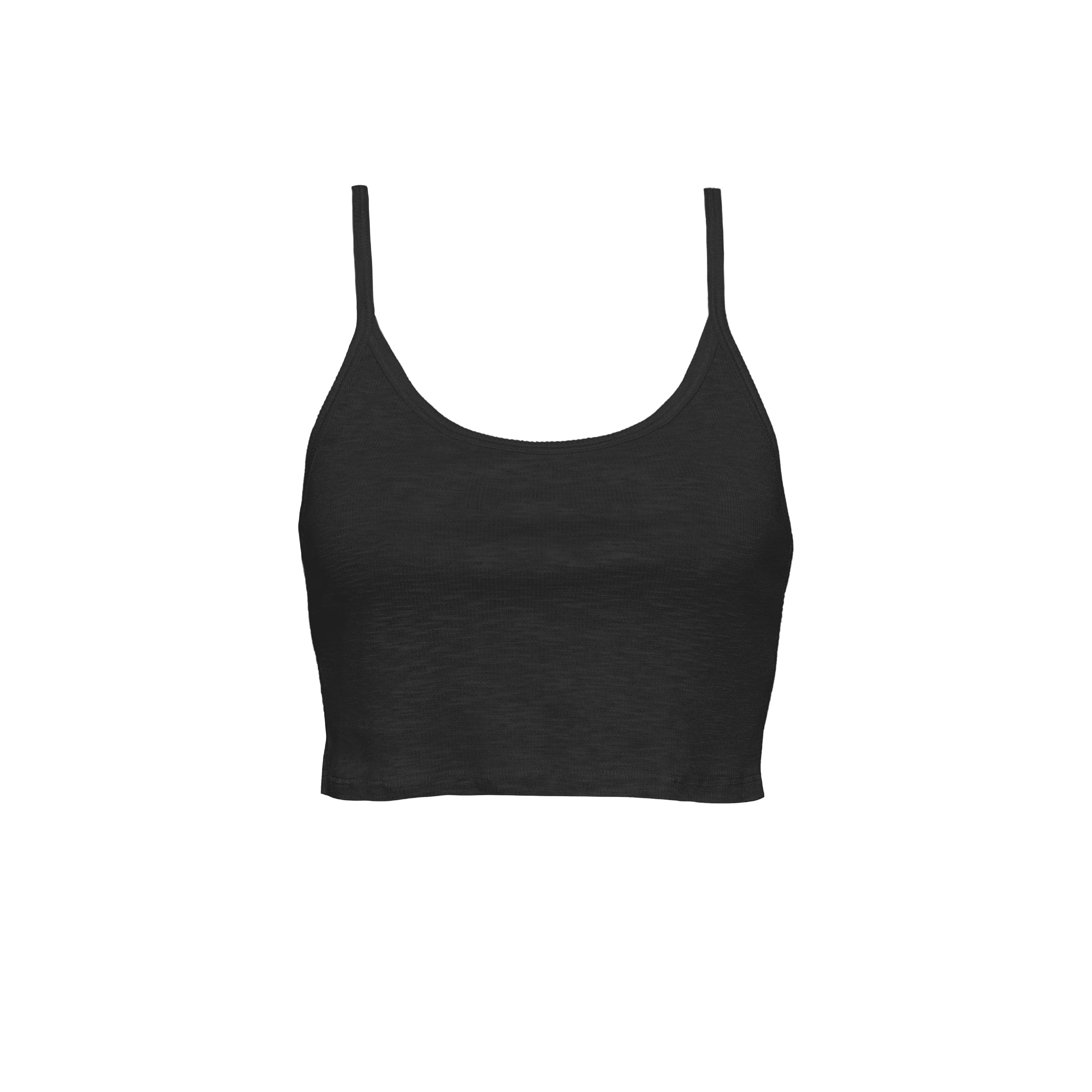 Lezat Loungewear Kora Cotton Tank, Shorts & Robe Sleep Set - Black