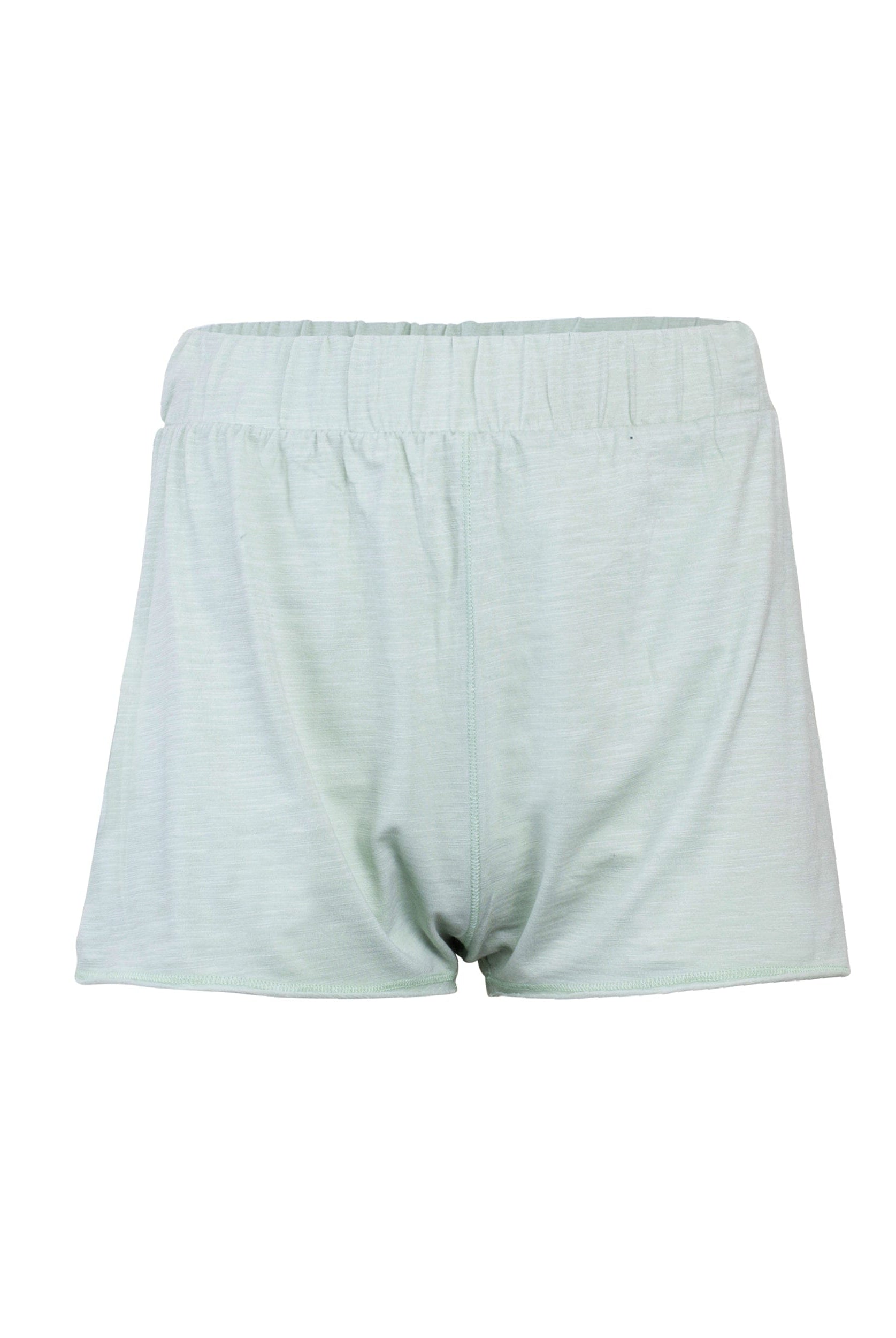 Lezat Loungewear Kora Cotton Tank, Shorts & Robe Sleep Set - Sage