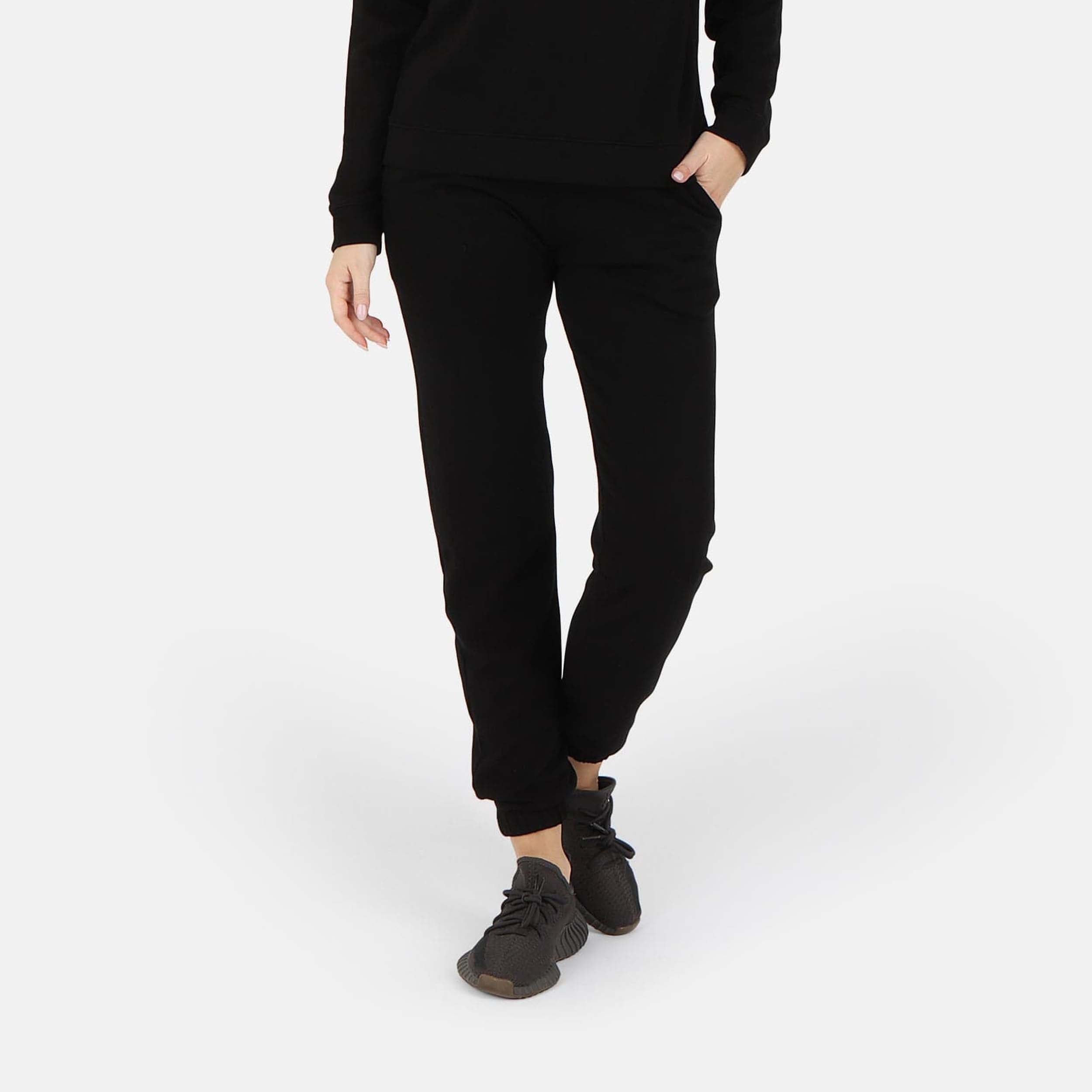 Lezat Sweatpants Melody Everyday Natural Sweatpant - Black