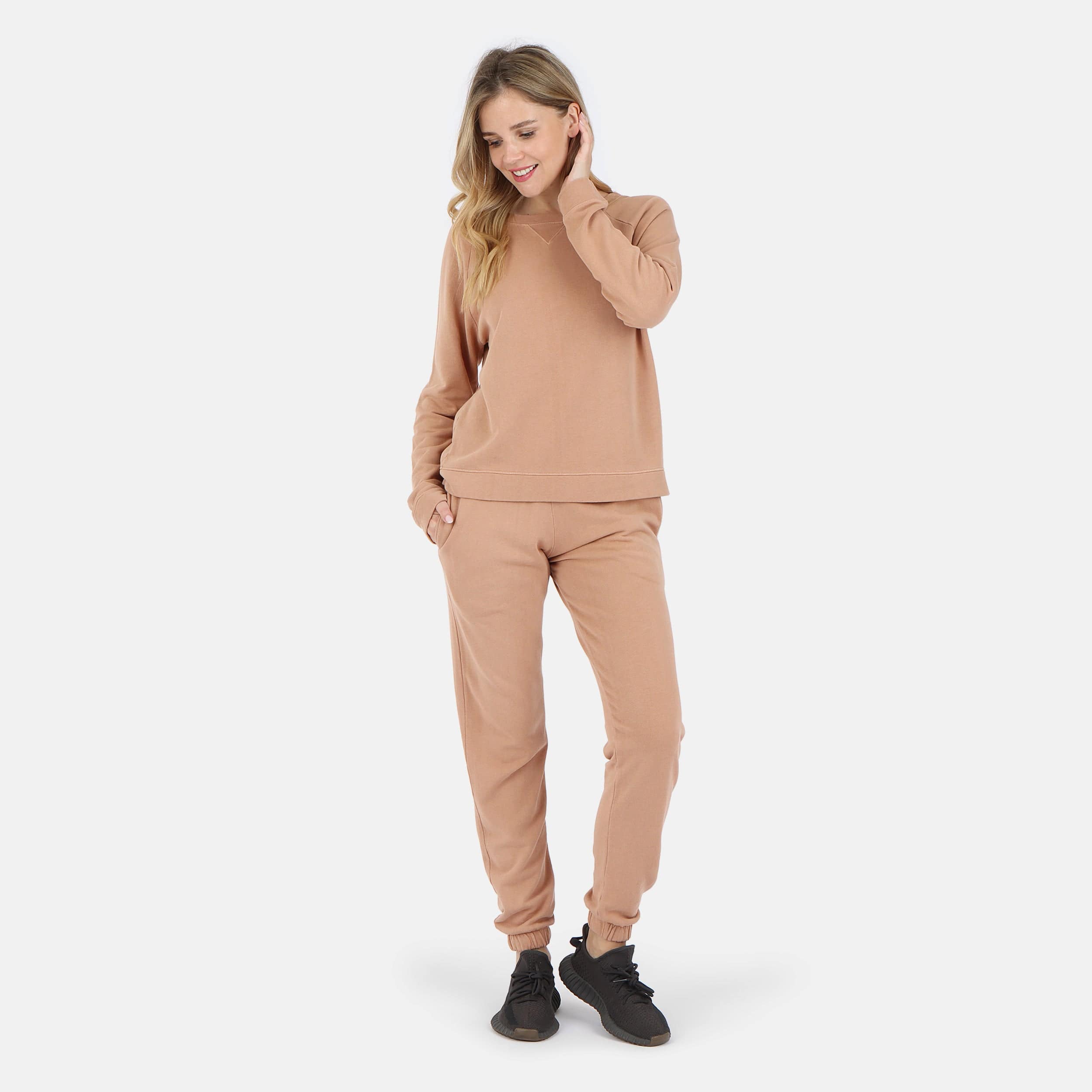 Lezat Sweatpants Melody Everyday Natural Sweatpant - Camel