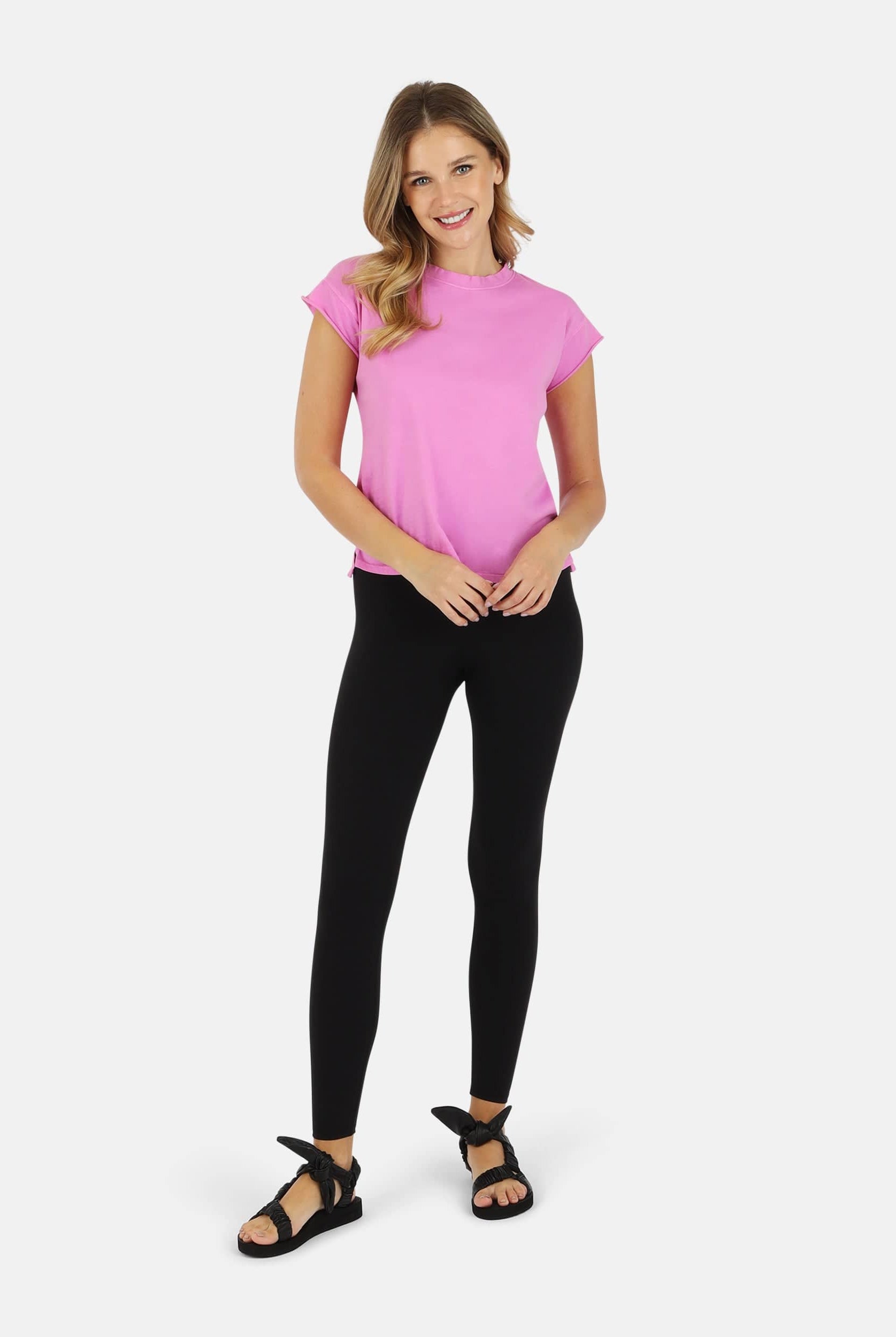 Lezat T-Shirt Tessa Organic Cotton Tee - Petal