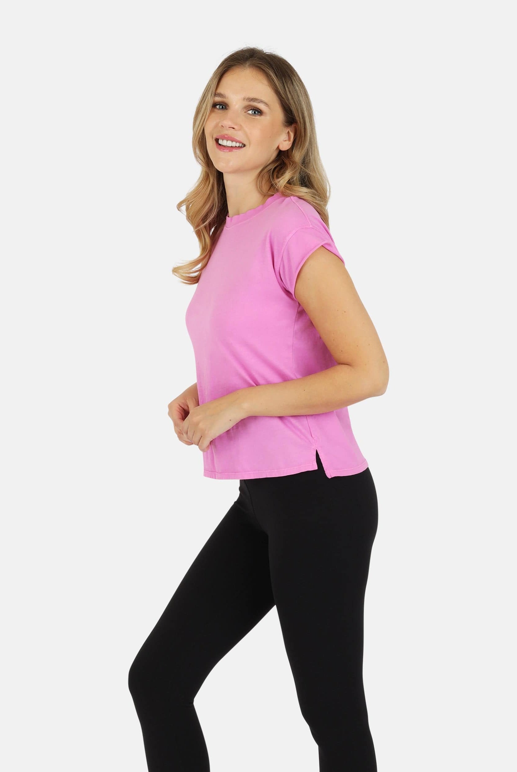 Lezat T-Shirt Tessa Organic Cotton Tee - Petal