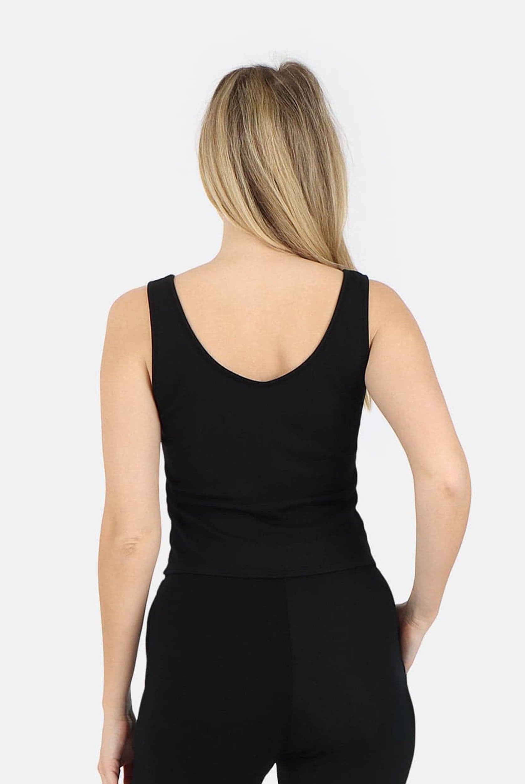 Lezat Tank Self-Love Rib Tank - Black