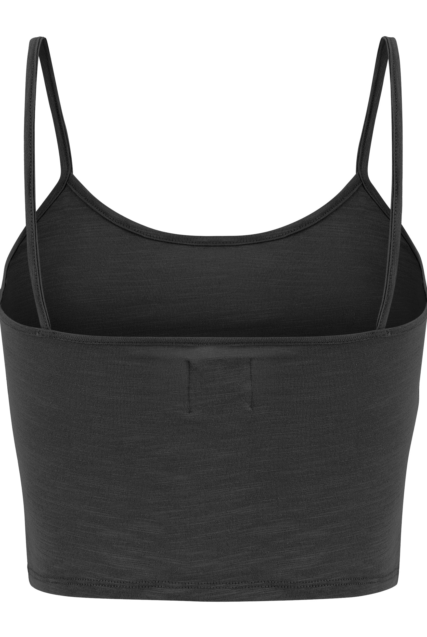 Lezat Tank Tegan Cotton Cami Tank - Black