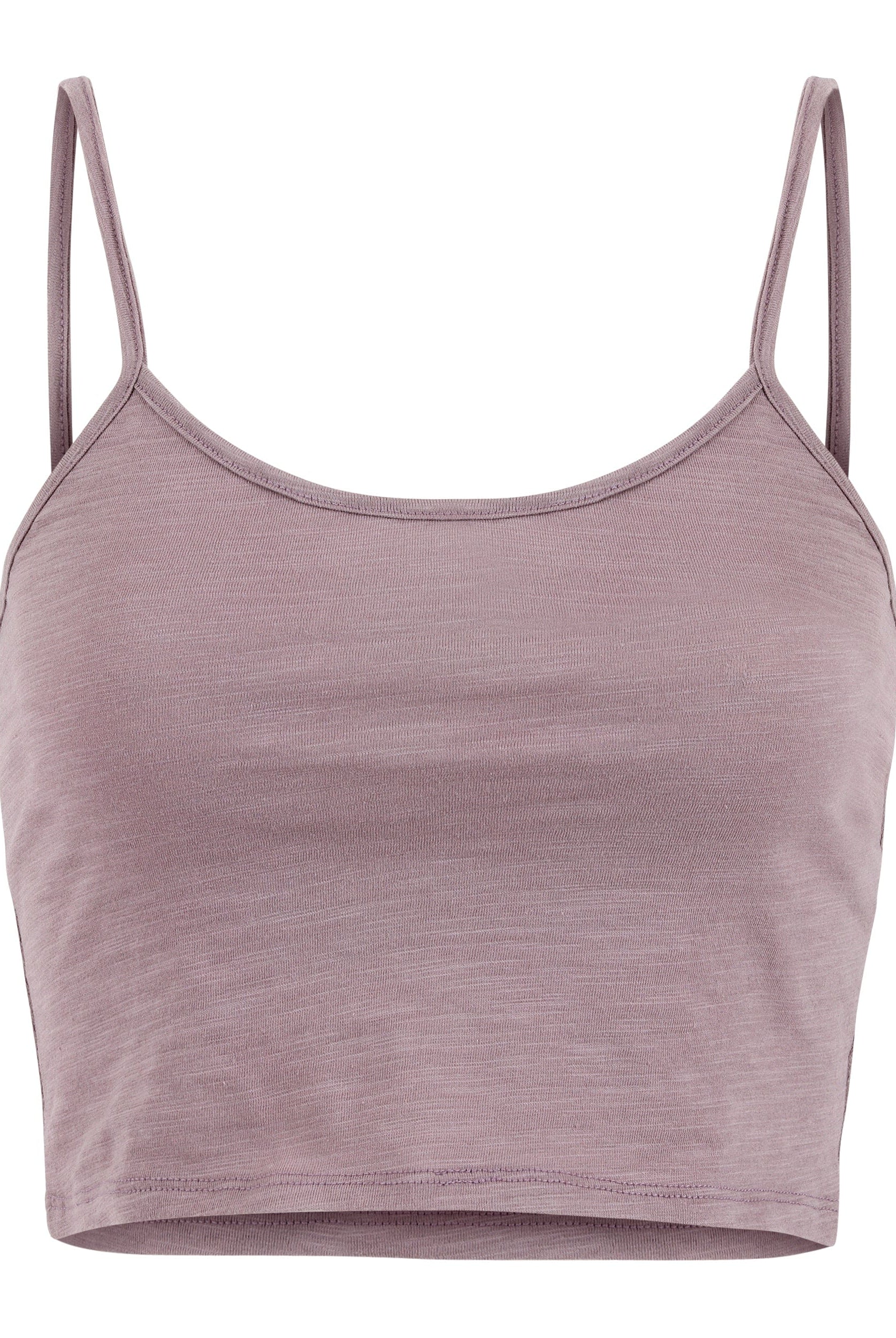 Lezat Tank Tegan Cotton Cami Tank - Dusty Orchid
