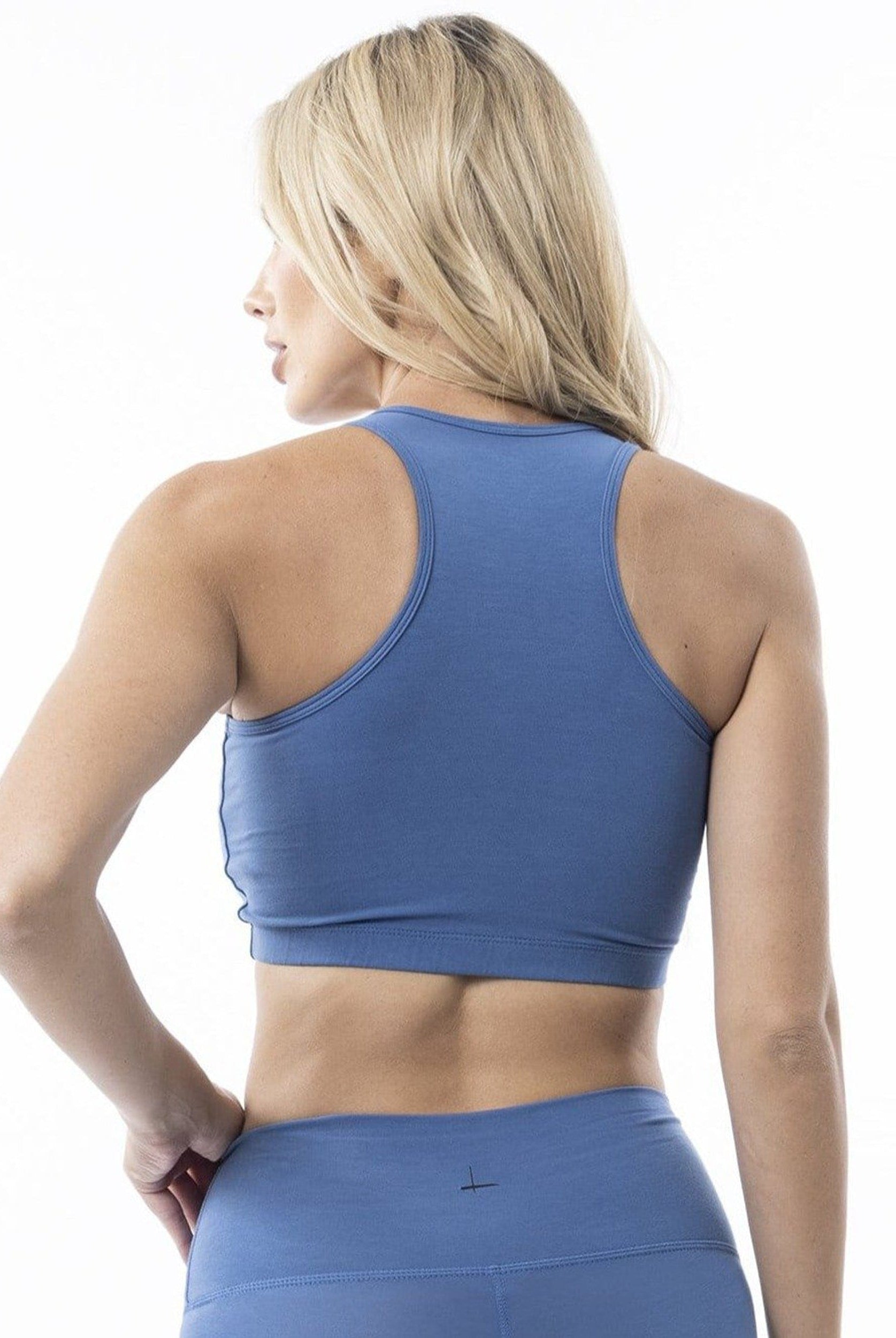 Lezat Top Dani Organic Cotton Bra Top - Mykonos