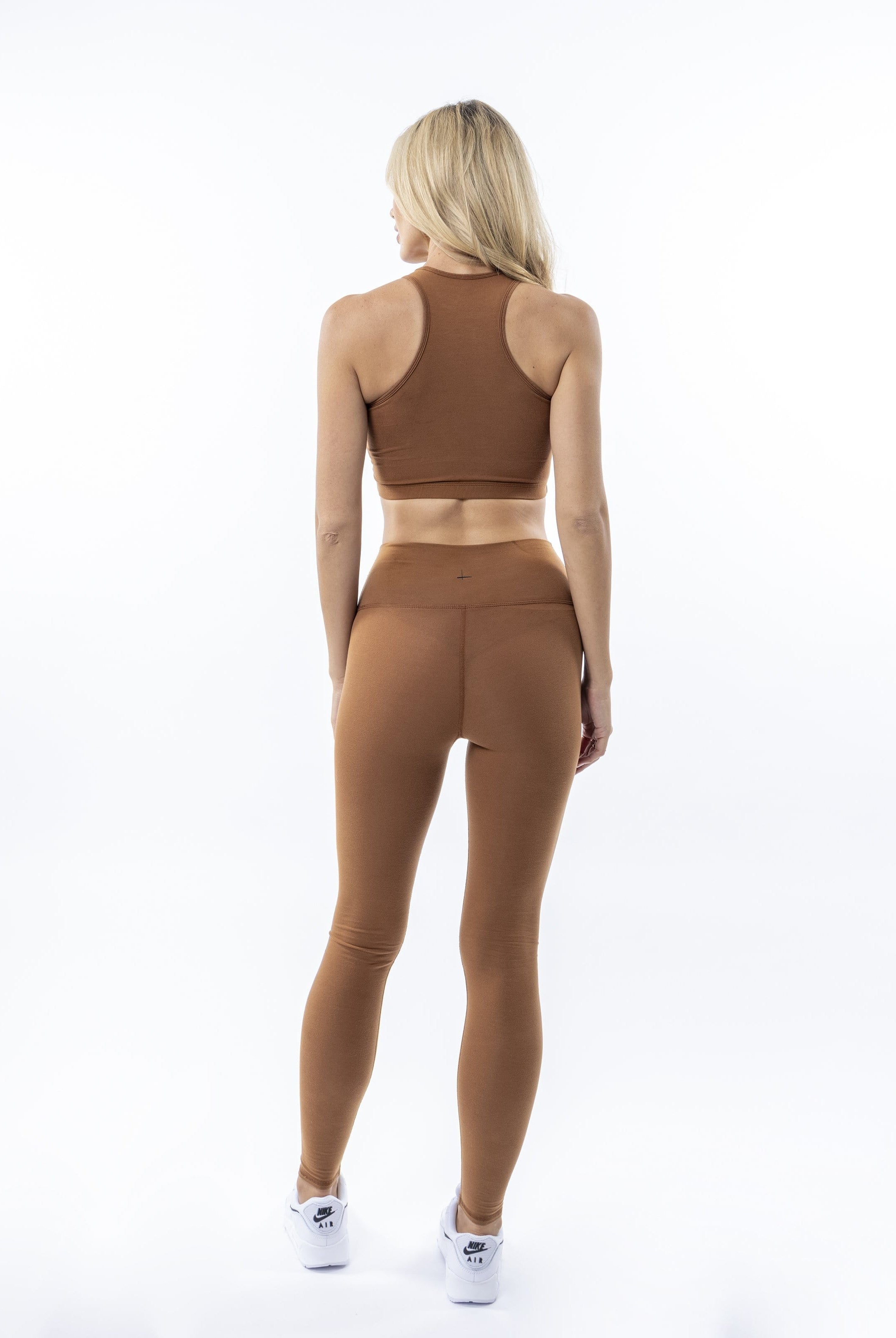 Lezat Top Dani Organic Cotton Bra Top - Root Beer