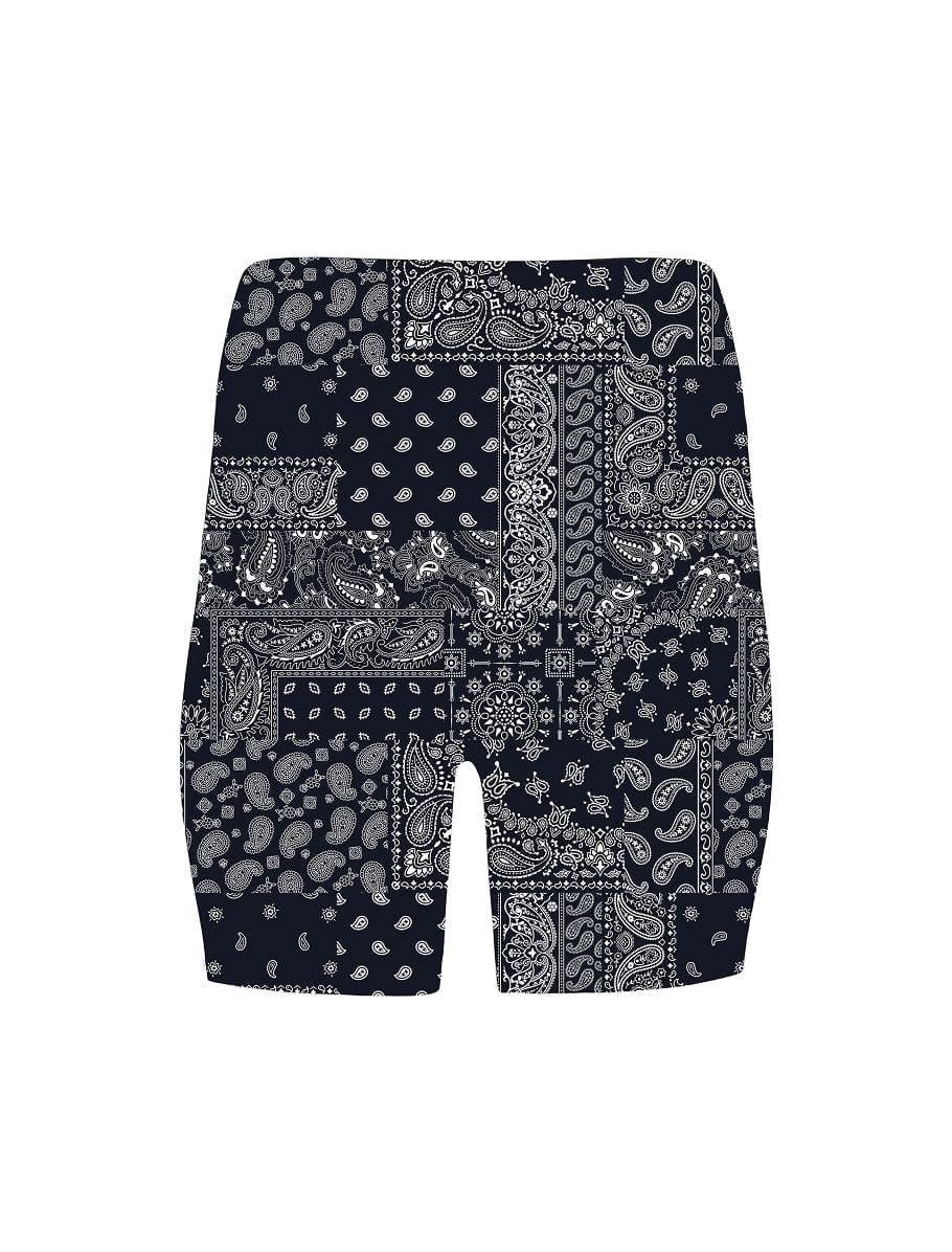 Lezat Bike Short Blue Paisley / XS Ada Organic Cotton Bike Short