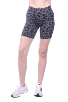 Lezat Bike Short Dark Heather Cheetah / XS Jolie Organic Cotton 7" Bike Short