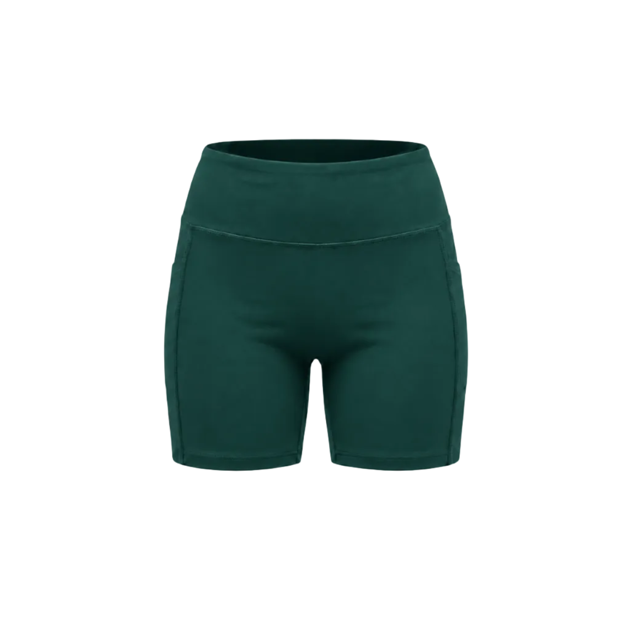 Lezat Bike Short Forest / XS Blake Organic Cotton High Waisted Pocketed Bike Short
