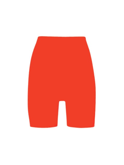 Lezat Bike Short Tomato / XS Jolie Organic Cotton 7" Bike Short