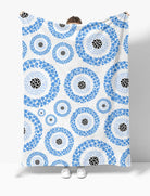Lezat Blanket Cotton Gauze Throw Blanket - Evil Eye