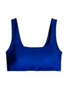 Lezat Bra Amparo Blue / XS Klara Organic Cotton Twist Back Sport Bra