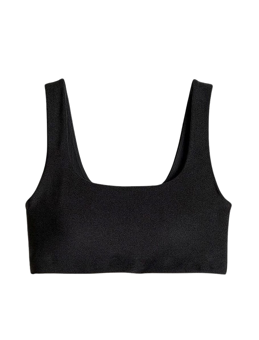 Lezat Bra Black / XS Klara Organic Cotton Twist Back Sport Bra