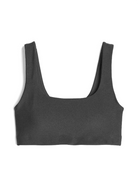 Lezat Bra Dark Heather Gray / XS Klara Organic Cotton Twist Back Sport Bra
