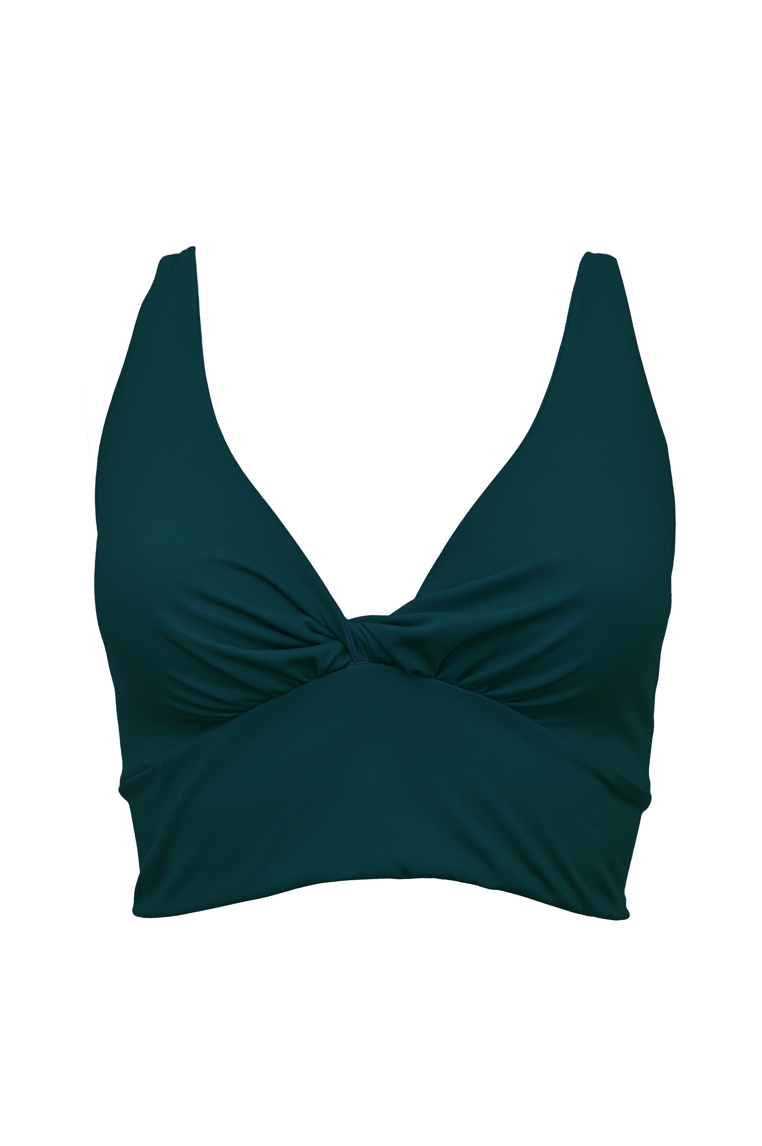 Lezat Bra Deep Teal / XS Ada Organic Cotton Twist Around Sports Bra