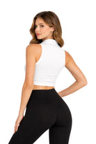 Lezat Bra Dylan Organic Cotton Crop Polo Tank