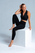 Lezat Bra Dylan Organic Cotton Crop Polo Tank