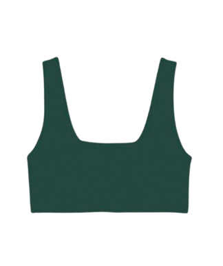 Lezat Bra Forest / XS Klara Organic Cotton Twist Back Sport Bra
