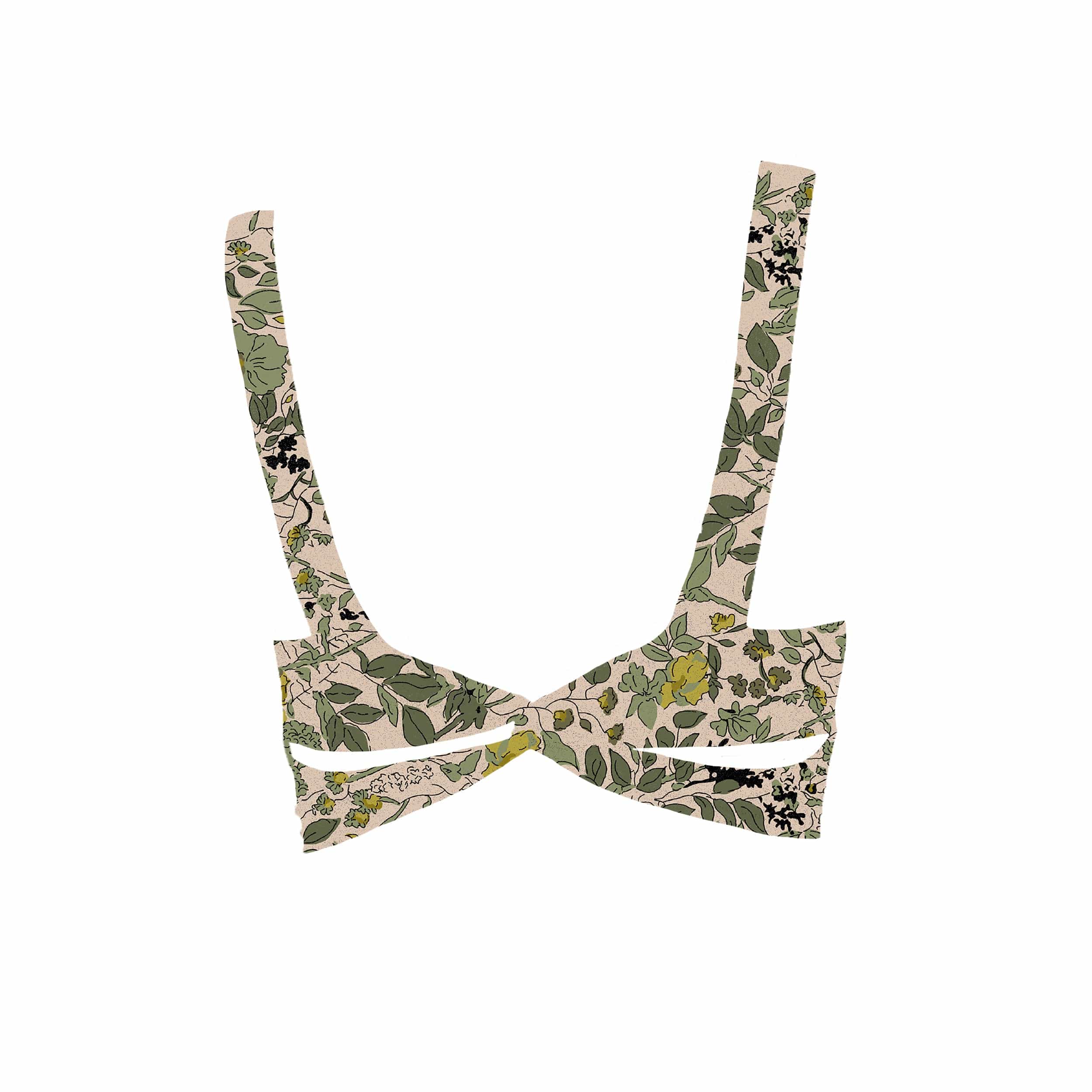 Lezat Bra Klara Organic Cotton Twist Back Sport Bra