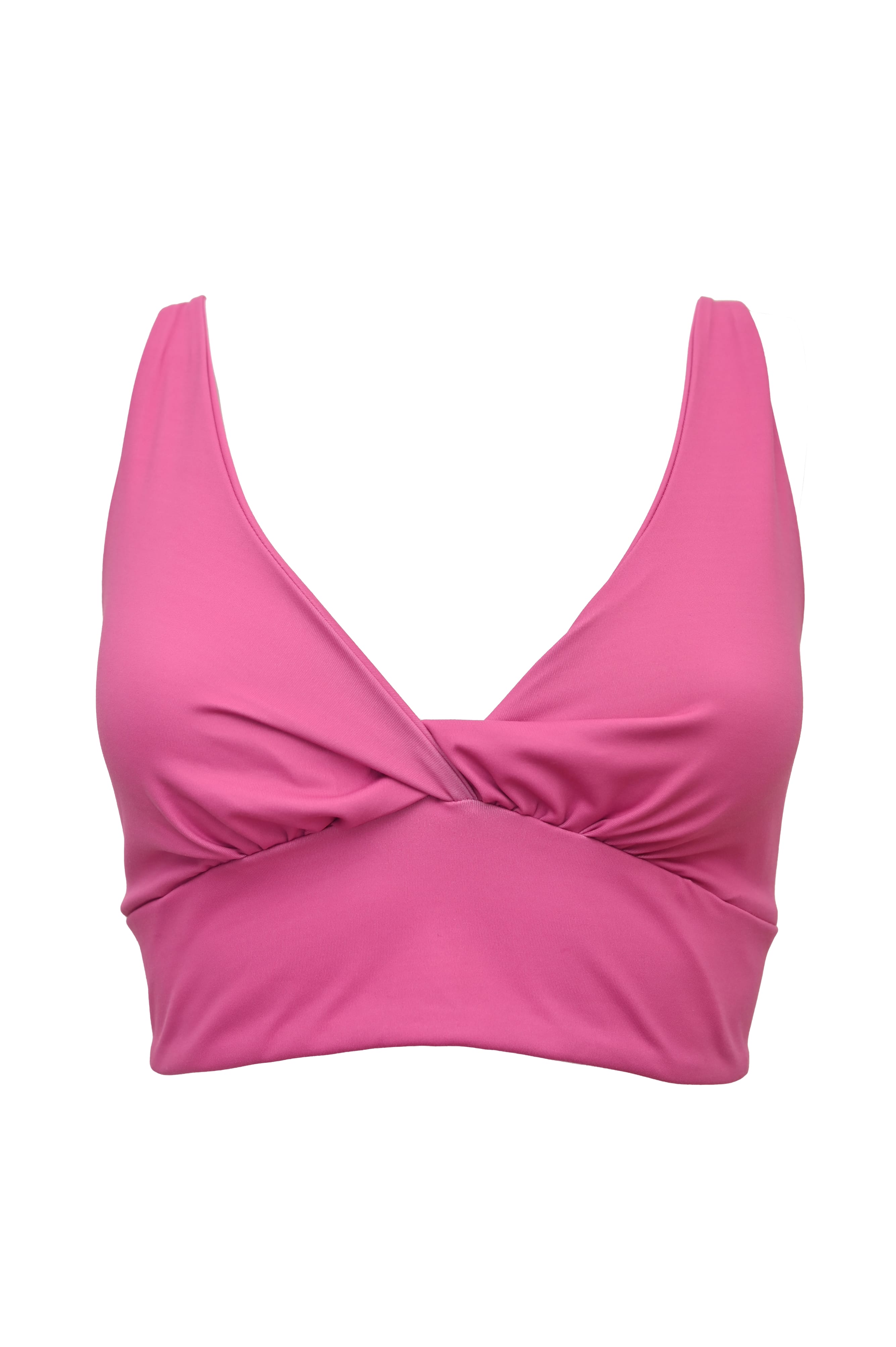 Lezat Bra Pink Aster / XS Ada Organic Cotton Twist Around Sports Bra