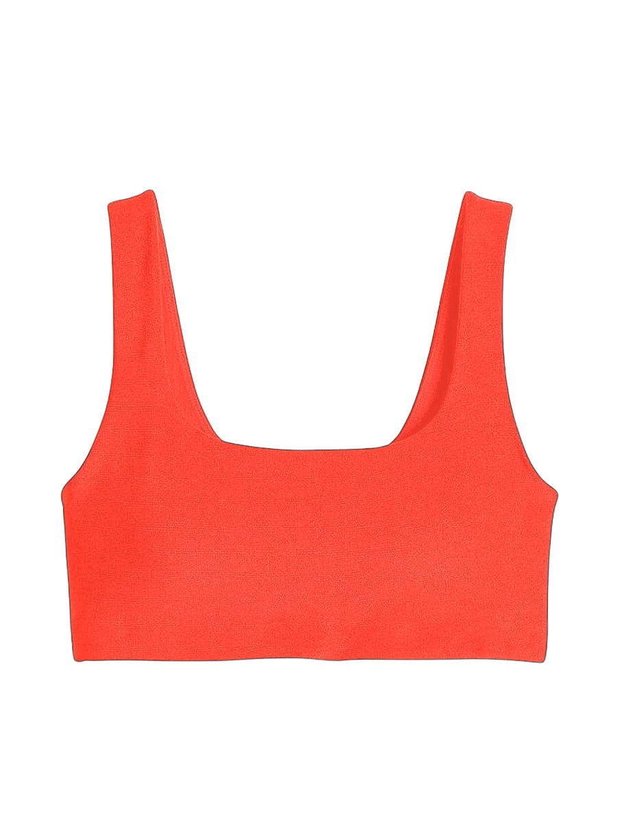 Lezat Bra Tomato / XS Klara Organic Cotton Twist Back Sport Bra