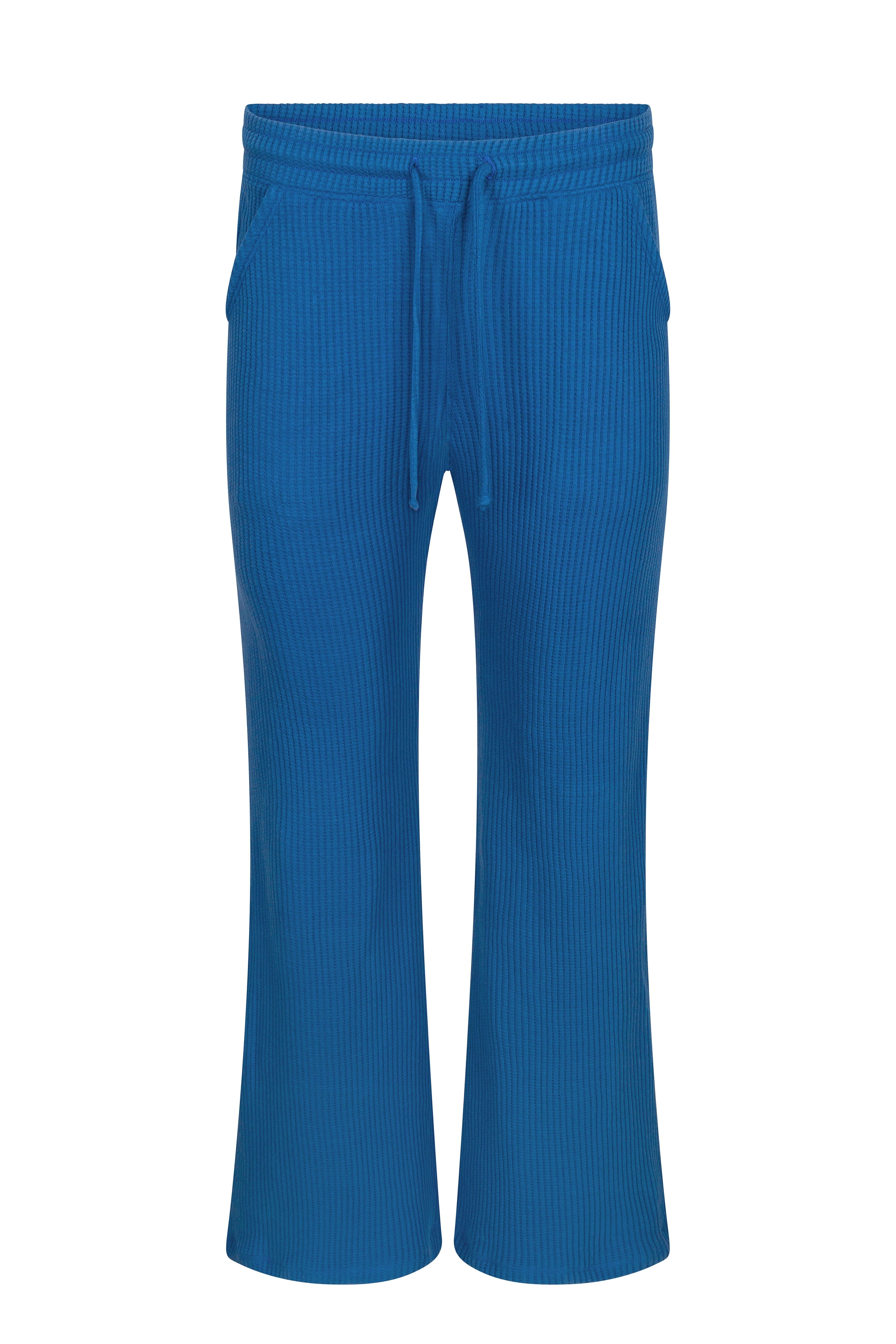 Lezat Drawstring Pant Marine / XS Jules Waffle Knit Organic Cotton Drawstring Pant