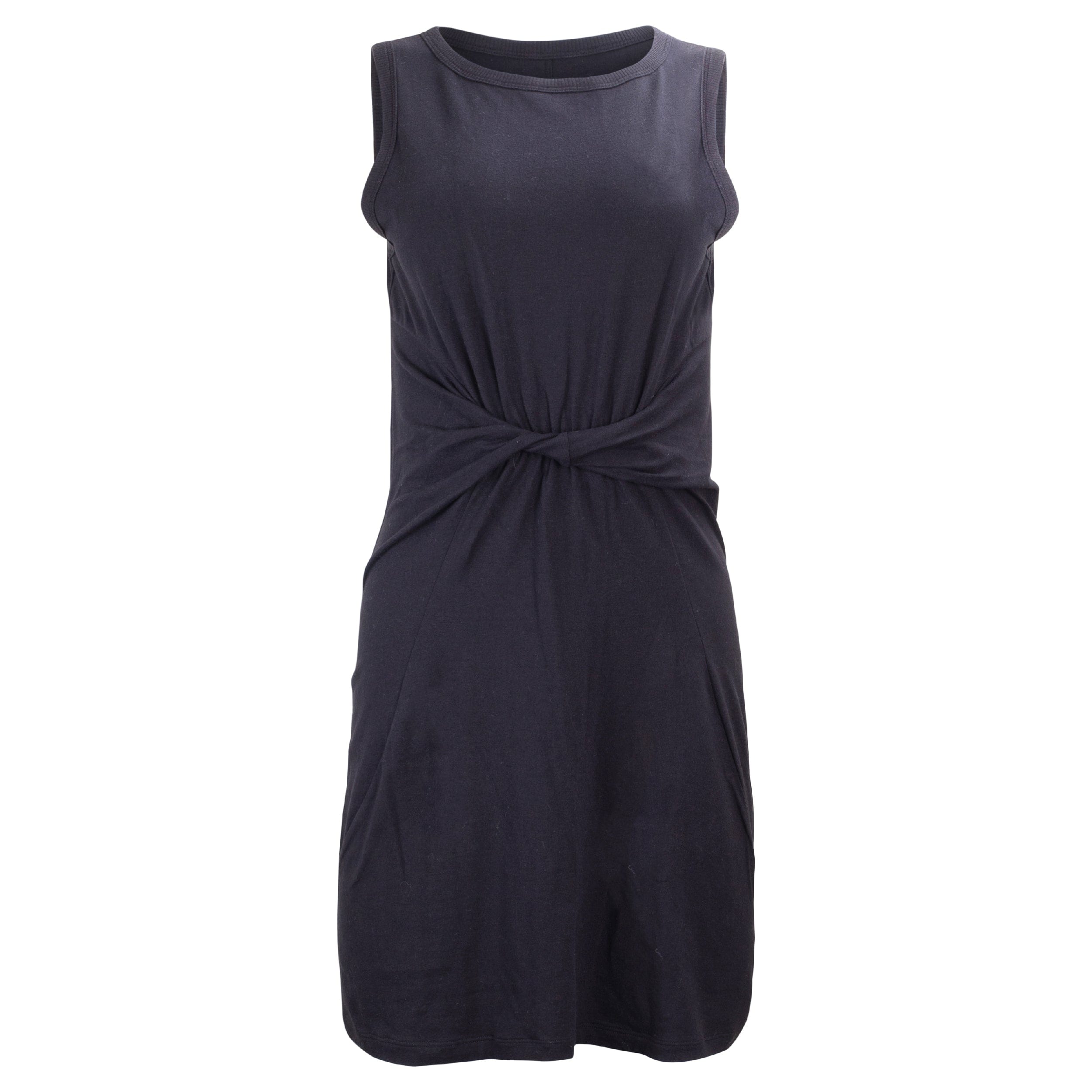 Lezat Dress Gigi Organic Cotton Twist Dress - Black