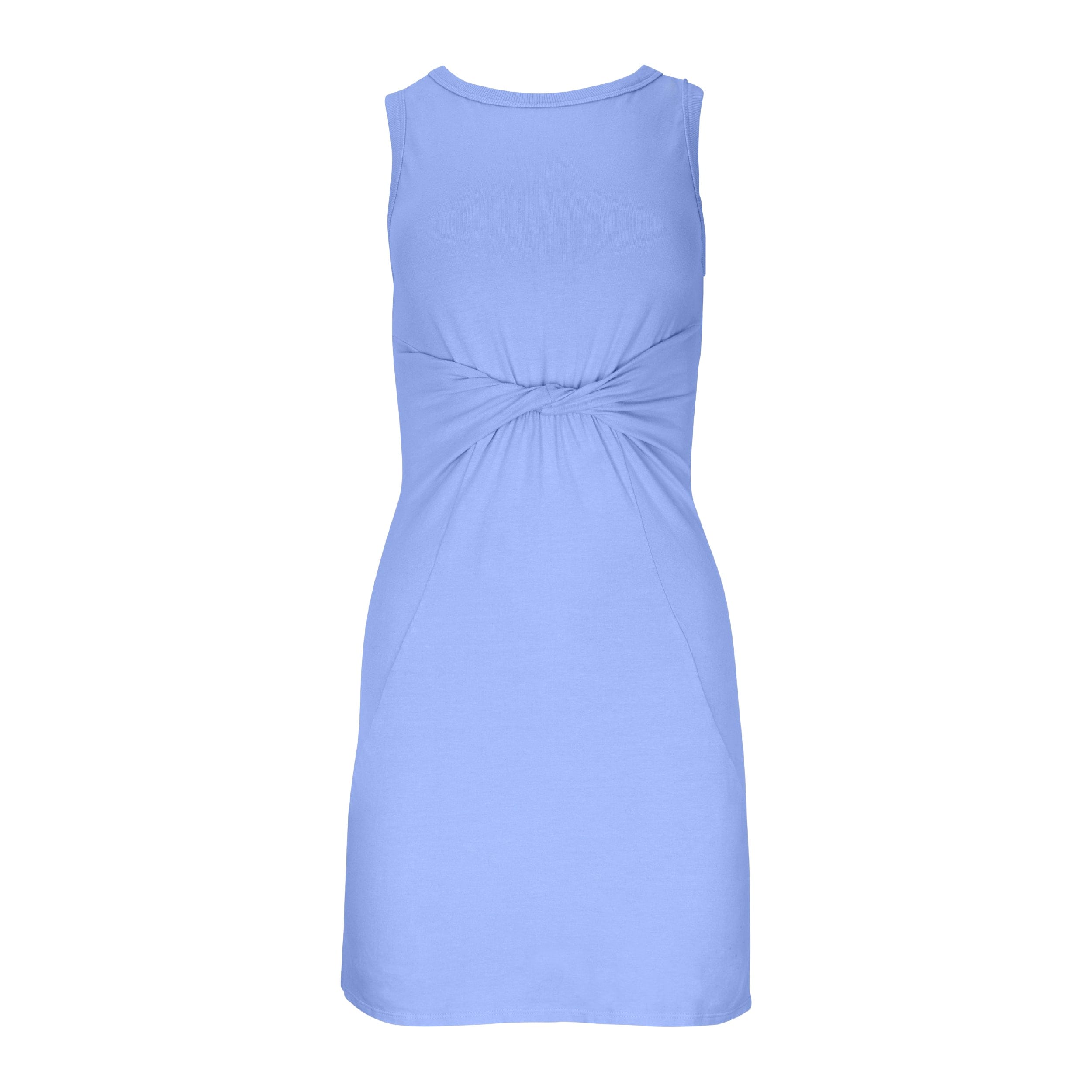 Lezat Dress Gigi Organic Cotton Twist Dress - Glacier