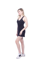 Lezat Dress Isla Racerback Organic Cotton Sport Dress - Black
