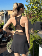 Lezat Dress Leena Organic Cotton & Mesh Sport Dress