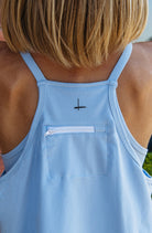 Lezat Dress Raya Short Mini Sport Dress - Arctic Blue
