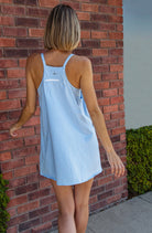 Lezat Dress Raya Short Mini Sport Dress - Arctic Blue