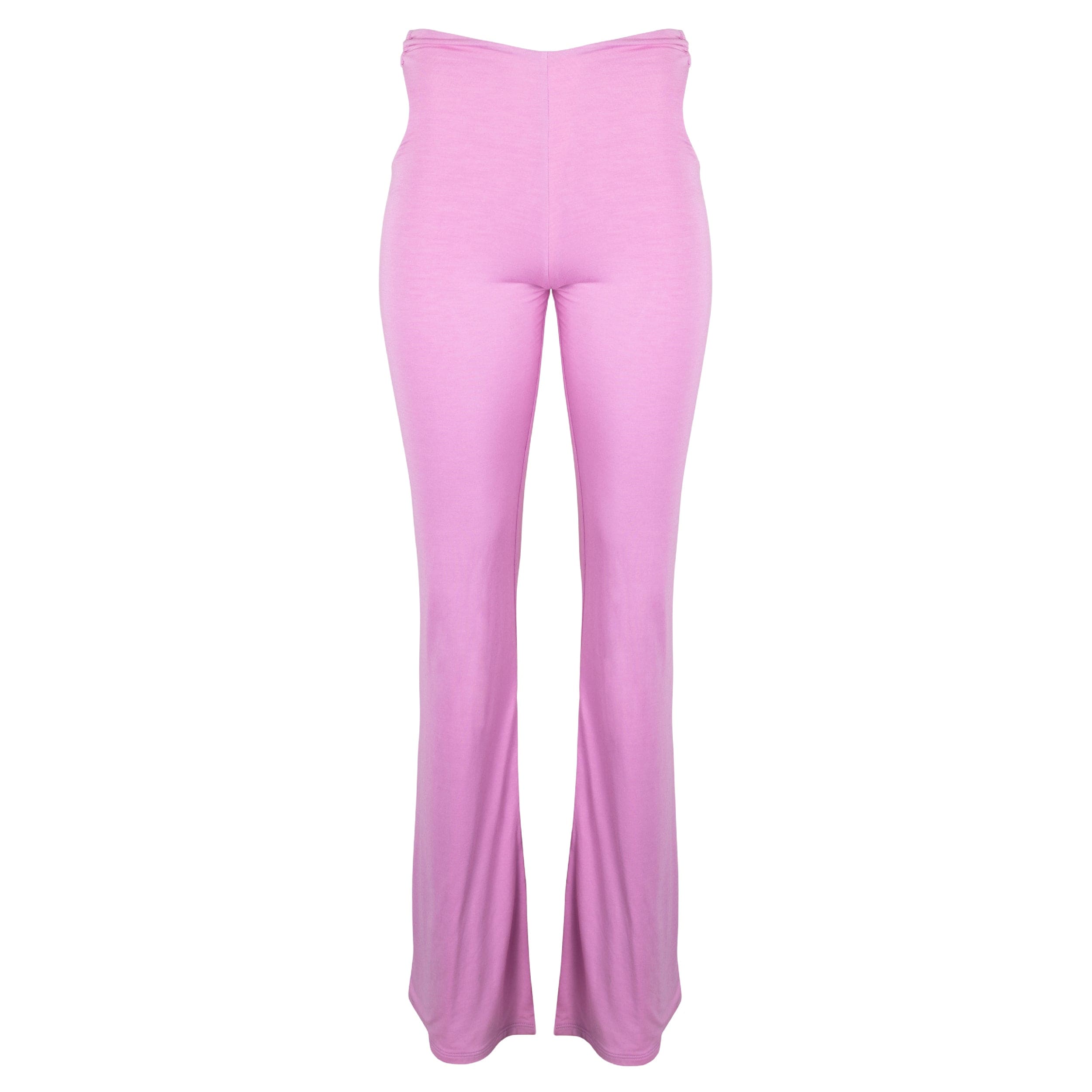 Lezat Jogger Runa Modal Side Cut-Out Pant - Orchid