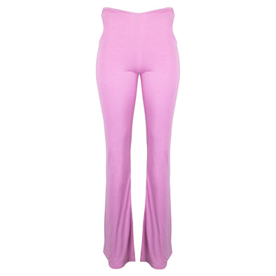 Lezat Jogger Runa Modal Side Cut-Out Pant - Orchid