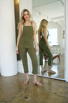 Lezat Jumpsuit Kali Linen Jumpsuit - Olive