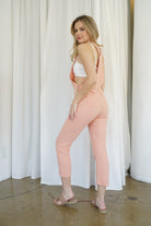 Lezat Jumpsuit Kali Linen Jumpsuit - Papaya