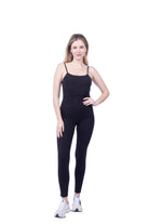 Lezat Jumpsuit Lorna Criss-Cross Organic Cotton Jumpsuit - Black