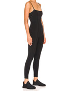 Lezat Jumpsuit Lorna Criss-Cross Organic Cotton Jumpsuit - Black
