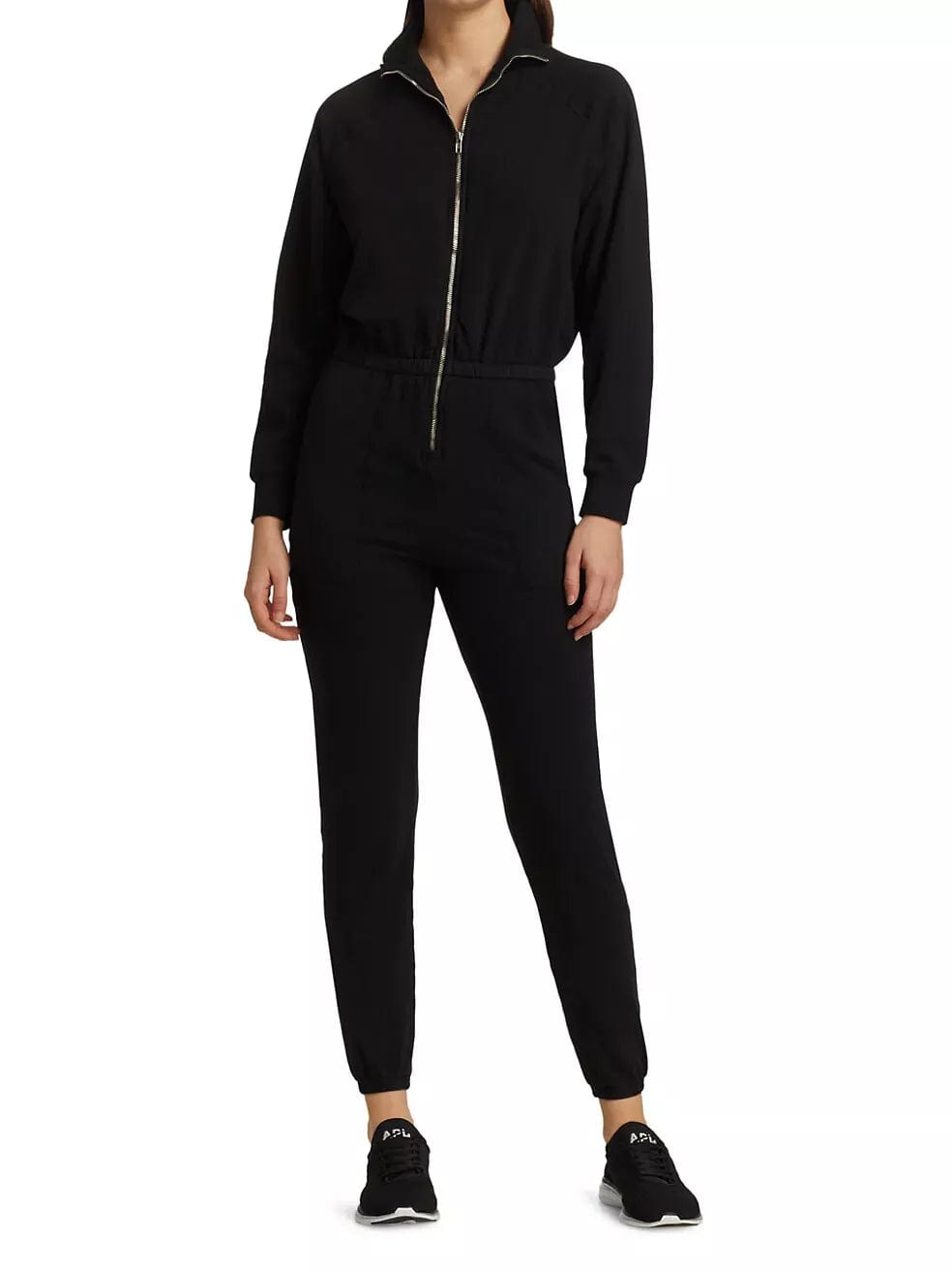 Lezat Jumpsuit Restore Soft Terry Jumpsuit - Black