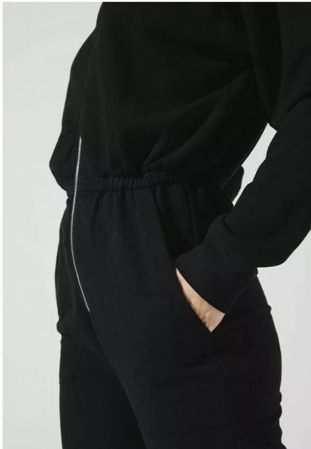 Lezat Jumpsuit Restore Soft Terry Jumpsuit - Black
