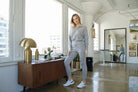 Lezat Jumpsuit Restore Soft Terry Jumpsuit - Heather Grey