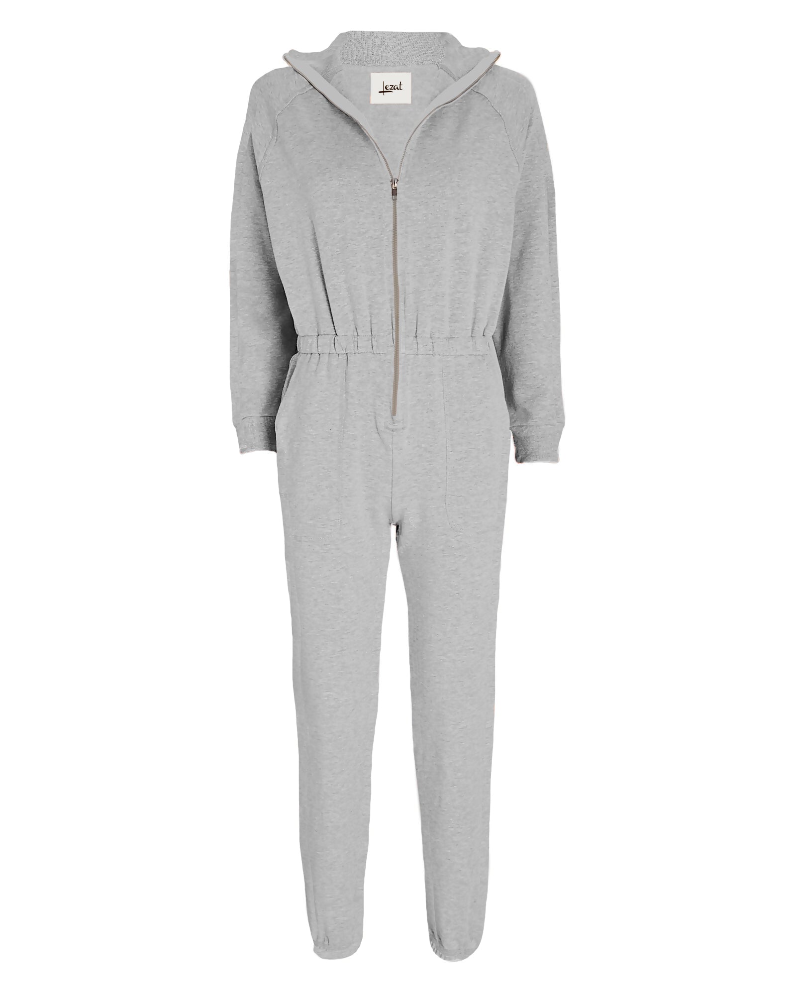 Lezat Jumpsuit Restore Soft Terry Jumpsuit - Heather Grey