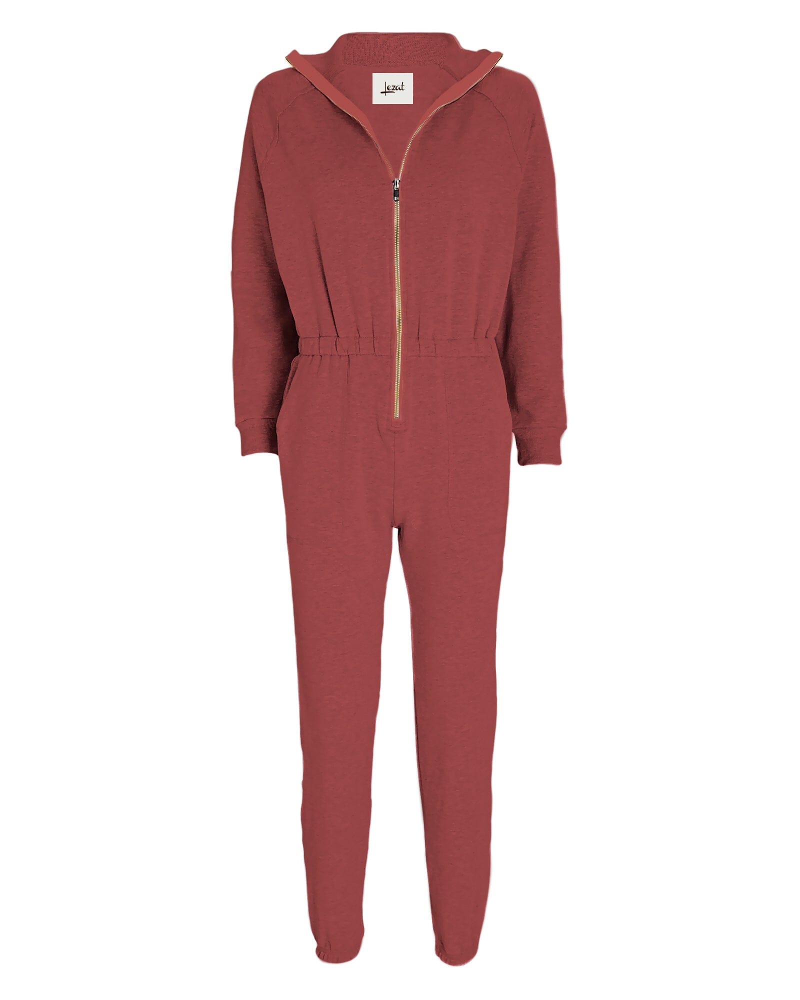 Lezat Jumpsuit XS / Marsala Restore Soft Terry Jumpsuit - Marsala