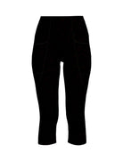 Lezat Legging Black / XS Mae Organic Cotton High Waisted Capri Legging