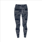 Lezat Legging Blue Paisley / XS Ada Organic Cotton 7/8 Legging