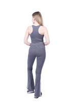 Lezat Legging Ella Organic Cotton High-Rise Flare Stripe Leggings