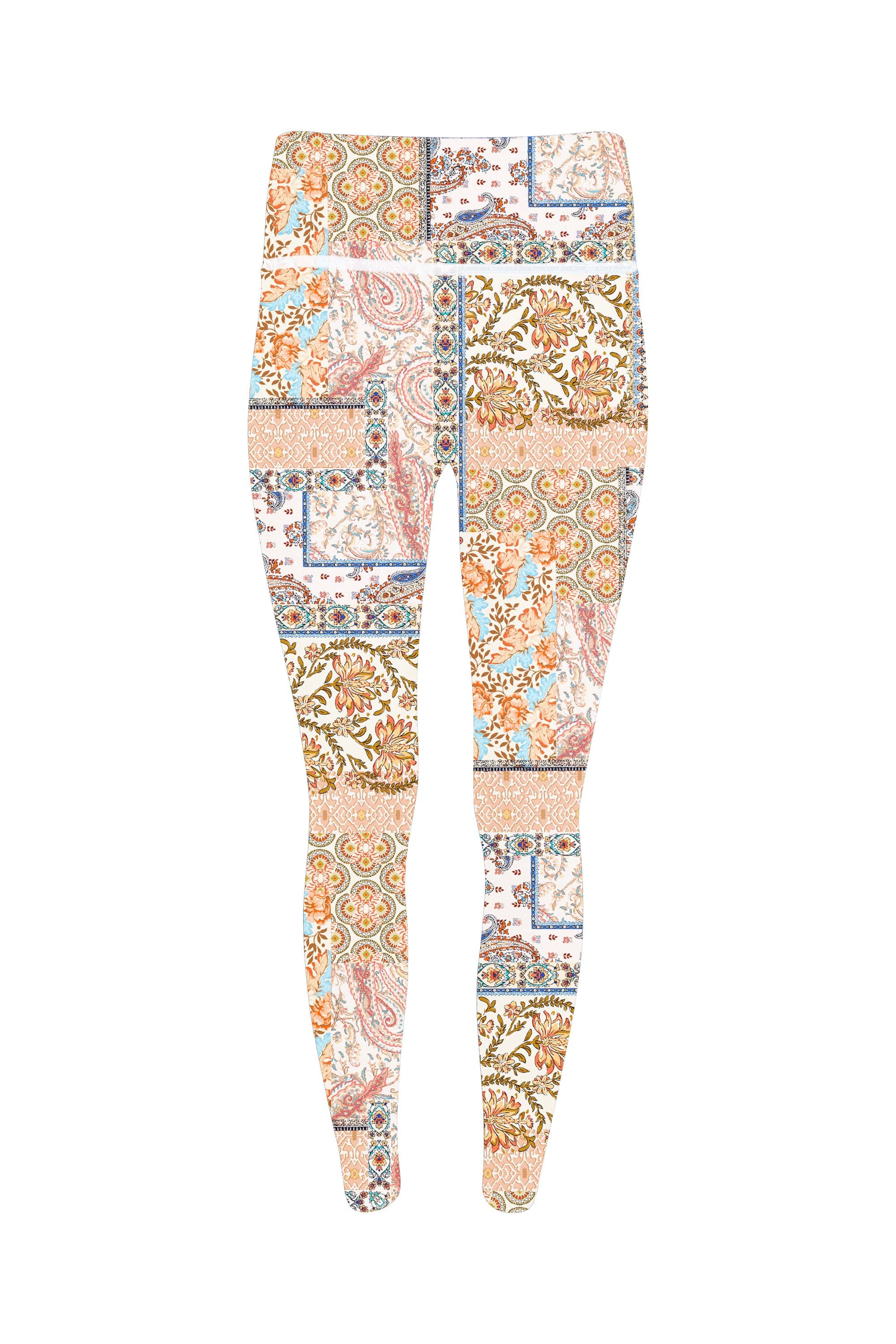 Lezat Legging Floral Patchwork / XS Ada Organic Cotton 7/8 Legging